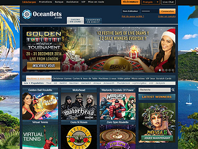 Bonus casino en ligne Oceanbets