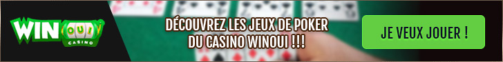 Découvrez les jeux de Poker du Casino WinOui