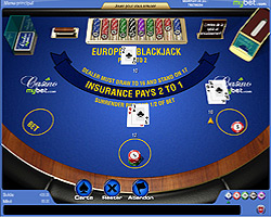 Jouer au Blackjack en ligne sur MyBet Casino