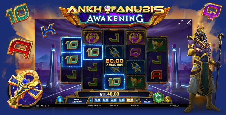 Ankh of Anubis Awakening : découvrez l'Égypte Futuriste de Play'n Go !