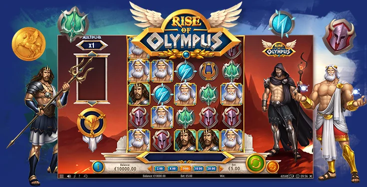 Rise of Olympus : devenez riche comme un dieu sur ce jeu de casino Play’n GO !