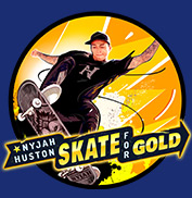 Gagnez de l'argent avec le jeu de casino en ligne Skate For Gold Nyjah Hutson !