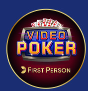 Jouer gratuitement au casino en ligne avec le Video Poker First Person !