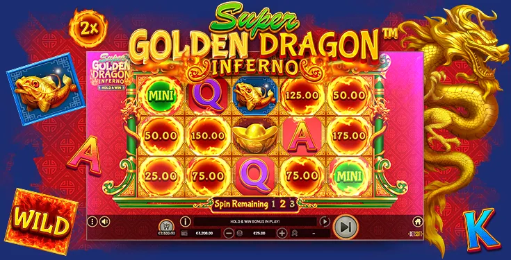 Nouvel An Chinois 2024 : Super Golden Dragon Inferno, le jeu parfait pour gagner ?
