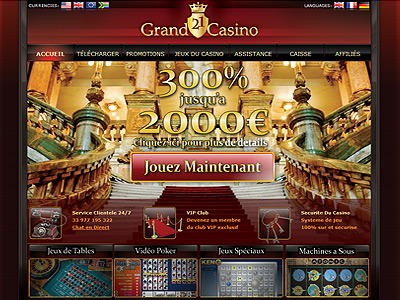 Lobby casino en ligne 21 Grand Casino