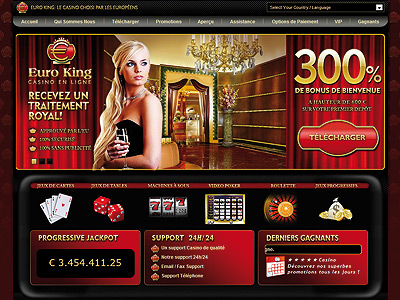 Lobby casino en ligne Euroking Casino