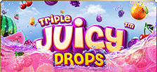 Machine à sous vidéo Triple Juicy Drops