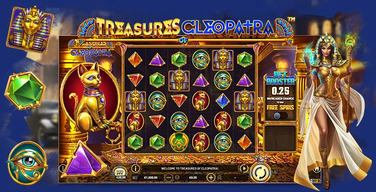 Machine à sous Treasure of Cleopatra : un jeu d'argent Betsoft à essayer absolument ! 