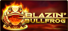 Machine à sous vidéo en ligne Blazzin Bullfrog