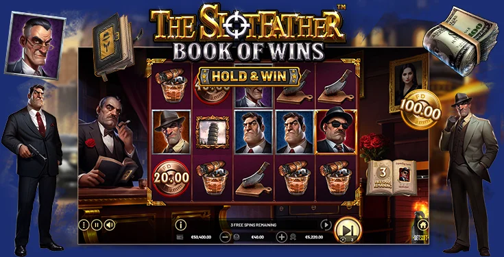 Machine à sous gratuite The Slotfather: Book of Wins de Betsoft Gaming