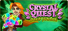 Machine à sous vidéo en ligne Crystal Quest: Deep Jungle