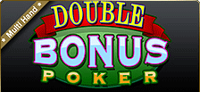Jouer sur la machine à sous Video Poker Multihand Double Bonus Poker