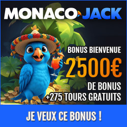 Visitez le MonacoJack Casino en ligne