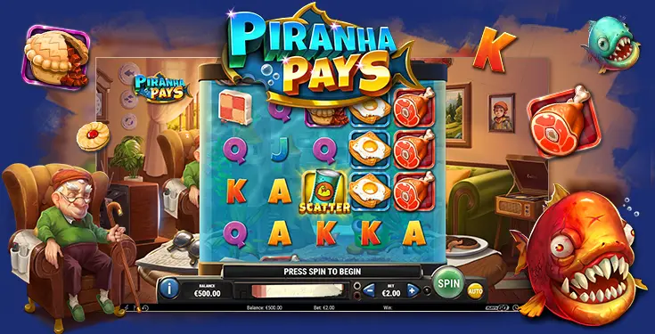 Piranha Pays : la nouvelle machine à sous Play'n Go pour gagner de l'argent !